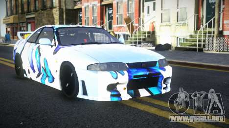 Nissan Skyline R33 Letyxis S2 para GTA 4