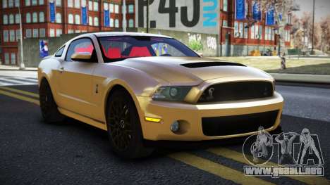 Shelby GT500 Anrahen para GTA 4