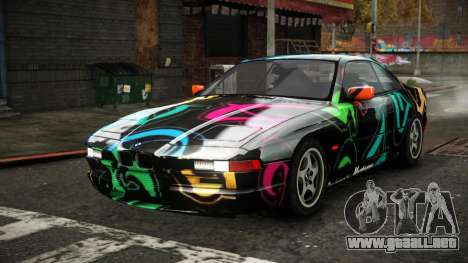 BMW 850CSi Saberon S1 para GTA 4