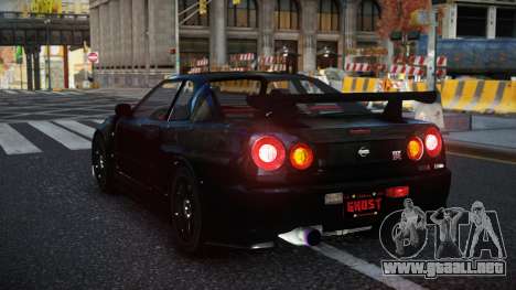Nissan Skyline R34 Pobyi para GTA 4