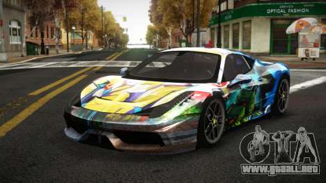 Ferrari 458 Ashber S1 para GTA 4