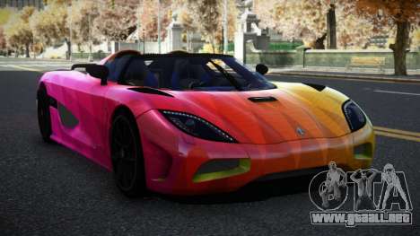 Koenigsegg Agera Jesca S7 para GTA 4