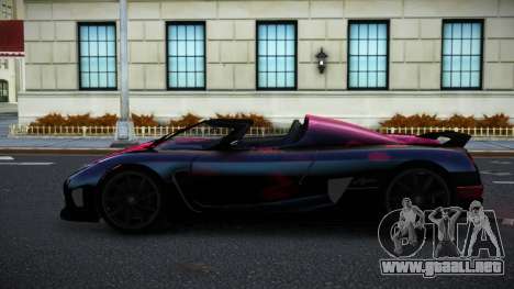 Koenigsegg Agera Jesca S11 para GTA 4