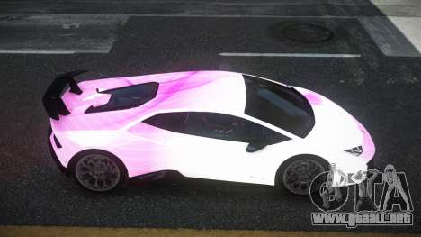 Lamborghini Huracan Lesab S12 para GTA 4