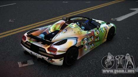 Koenigsegg Agera Jesca S8 para GTA 4