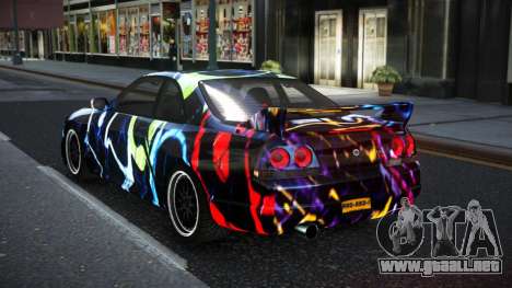 Nissan Skyline R33 Risic S10 para GTA 4