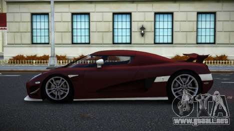 Koenigsegg CCXR Cilzoqufo para GTA 4