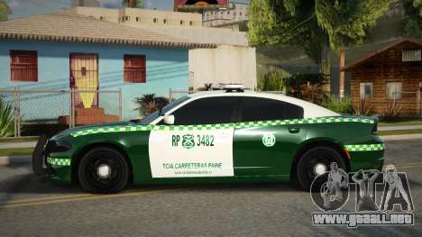 Dodge Charger De Carabineros De Chile para GTA San Andreas