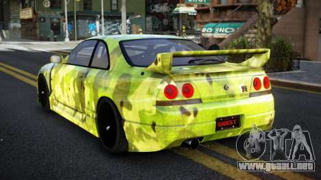Nissan Skyline R33 Letyxis S3 para GTA 4