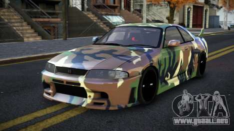 Nissan Skyline R33 Letyxis S13 para GTA 4