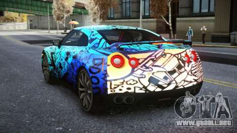 Nissan GT-R R35 Lersa S5 para GTA 4