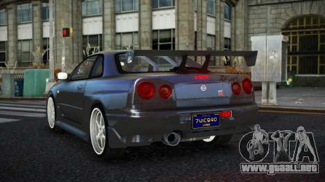 Nissan Skyline R34 Moxsijo para GTA 4