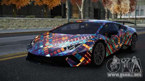 Lamborghini Huracan Lesab S13 para GTA 4