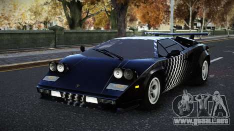 Lamborghini Countach Avasun S8 para GTA 4