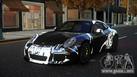 Porsche 911 GT3 Ckowen S14 para GTA 4
