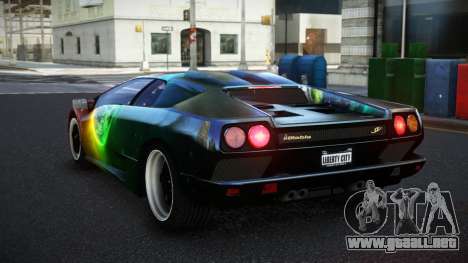 Lamborghini Diablo Hunbe S3 para GTA 4