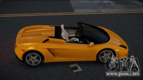 Lamborghini Gallardo Raqucet para GTA 4