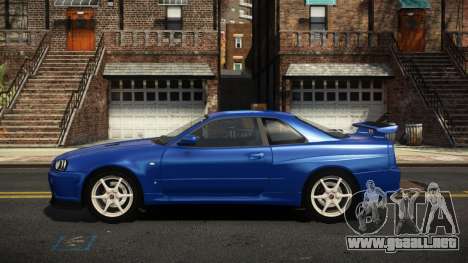 Nissan Skyline R34 Nehgan para GTA 4