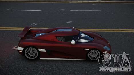 Koenigsegg CCXR Cilzoqufo para GTA 4