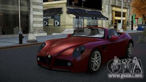 Alfa Romeo 8C Dowdizixa para GTA 4