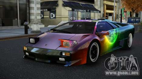 Lamborghini Diablo Hunbe S3 para GTA 4