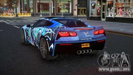 Chevrolet Corvette C7 Ewashu S2 para GTA 4