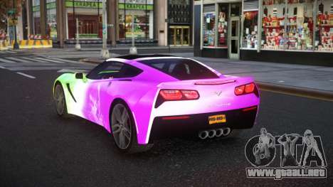 Chevrolet Corvette C7 Ewashu S12 para GTA 4