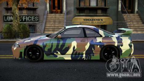 Nissan Skyline R33 Letyxis S13 para GTA 4