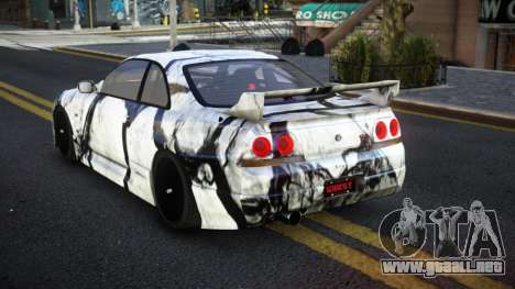 Nissan Skyline R33 Letyxis S8 para GTA 4
