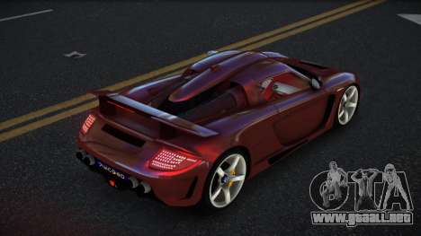 Porsche Carrera GT Pavxora para GTA 4