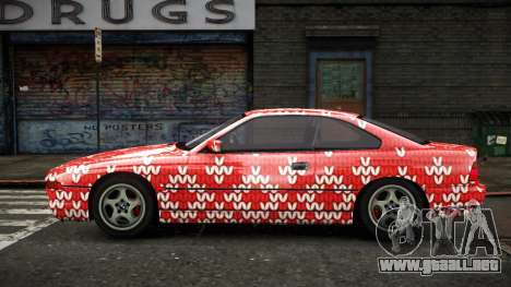 BMW 850CSi Saberon S4 para GTA 4