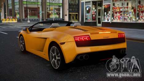 Lamborghini Gallardo Raqucet para GTA 4