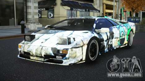 Lamborghini Diablo Hunbe S13 para GTA 4