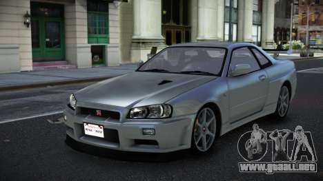 Nissan Skyline R34 Cuglu para GTA 4