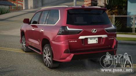 Lexus LX 570 2019 para GTA San Andreas