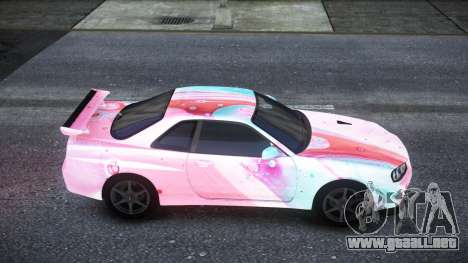 Nissan Skyline R34 Owyna S4 para GTA 4