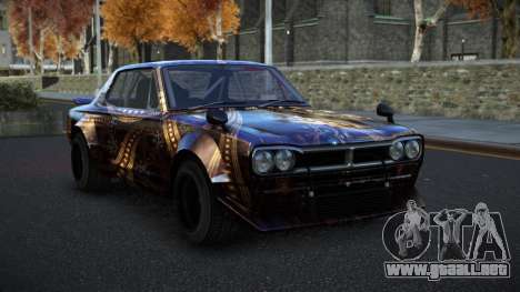 Nissan Skyline Brynit S5 para GTA 4