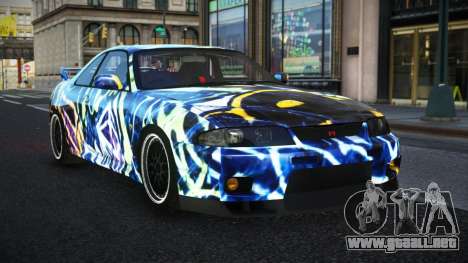 Nissan Skyline R33 Risic S10 para GTA 4