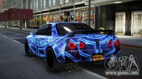 Nissan Skyline R32 Napho S9 para GTA 4