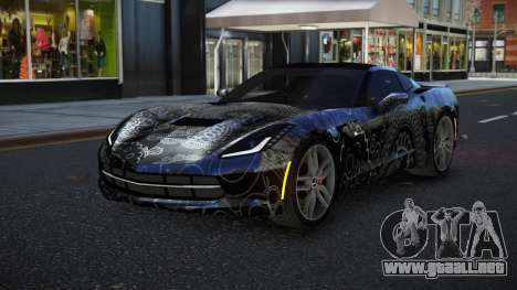 Chevrolet Corvette C7 Ewashu S11 para GTA 4