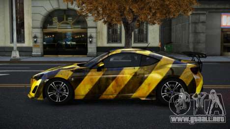 Subaru BRZ Nigel S5 para GTA 4