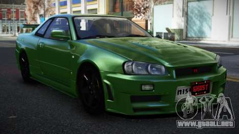 Nissan Skyline R34 Gafzevo para GTA 4