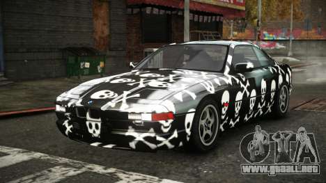 BMW 850CSi Saberon S8 para GTA 4