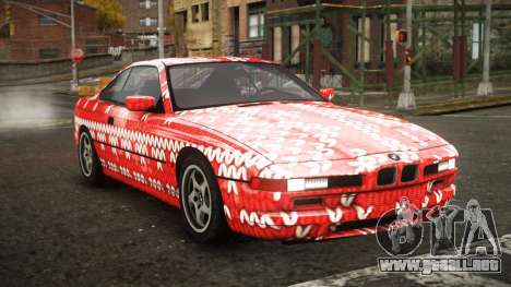 BMW 850CSi Saberon S4 para GTA 4