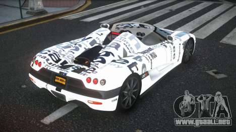 Koenigsegg CCX Xanla S13 para GTA 4