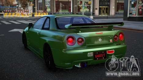 Nissan Skyline R34 Gafzevo para GTA 4