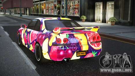 Nissan Skyline R33 Risic S2 para GTA 4