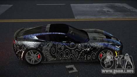 Chevrolet Corvette C7 Ewashu S11 para GTA 4