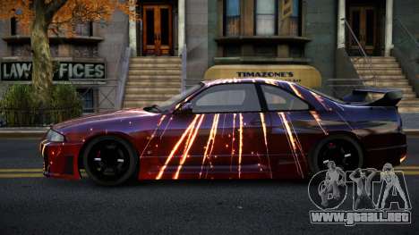 Nissan Skyline R33 Letyxis S12 para GTA 4