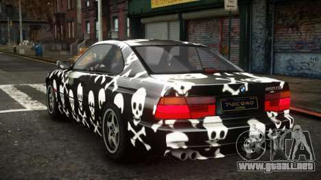 BMW 850CSi Saberon S8 para GTA 4